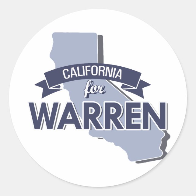 Sticker Rond CALIFORNIE POUR LA GUERRE - 2016.png (Devant)