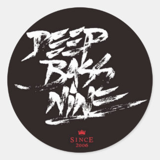 Sticker Rond Calligraffiti Par Flixx