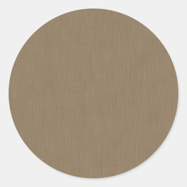 Sticker Rond Calm & simple Brown textured background  (Devant)
