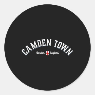 Sticker Rond Camden Town Londres Angleterre