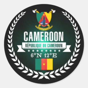 Sticker Rond Cameroun