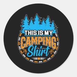 Sticker Rond Camg Trailer Camper Van Mobile Home Caravan Motorh