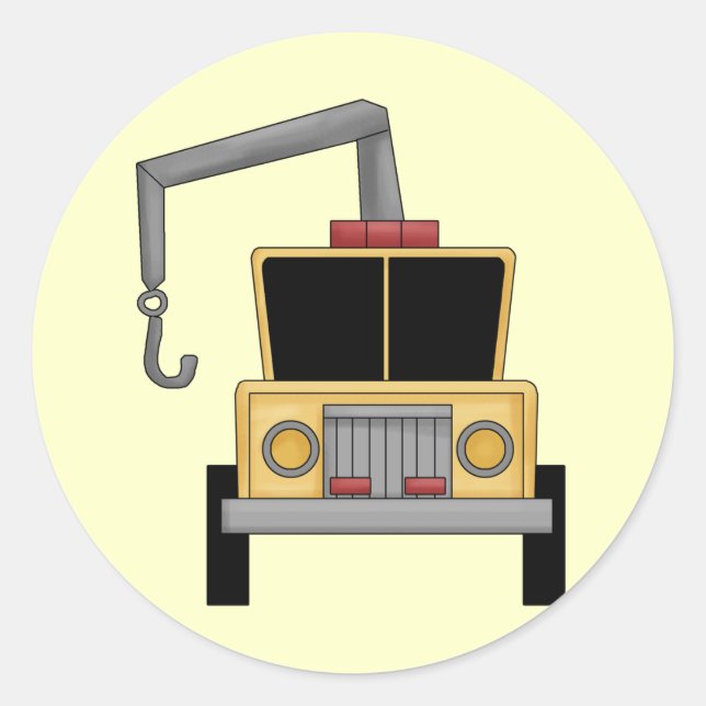 Sticker Rond Camion (Devant)