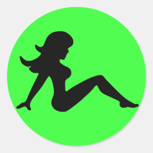 Sticker Rond Camionnette