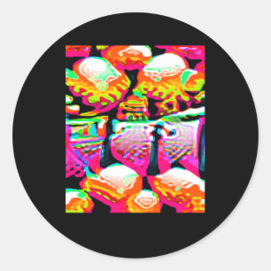 Sticker Rond Camouflage anti-facial Inv