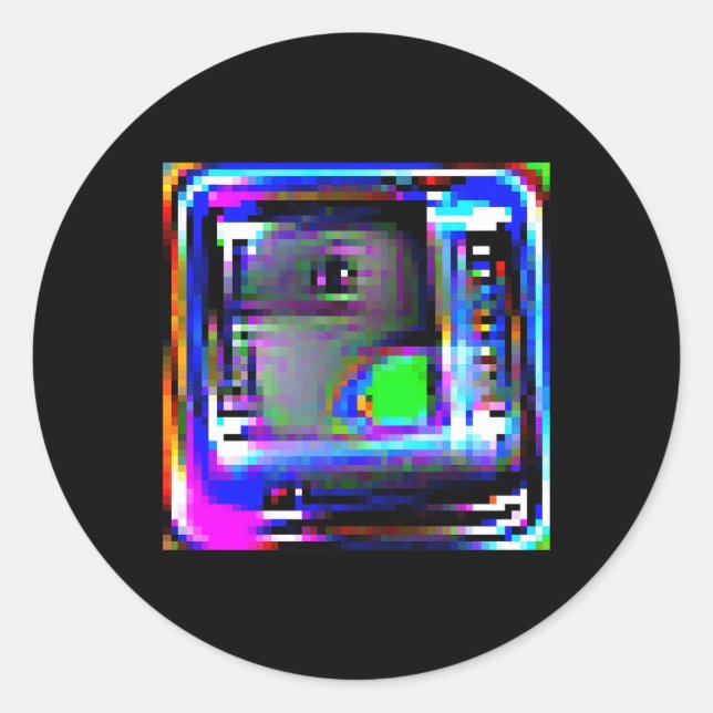 Sticker Rond Camouflage anti-facial Inv (Devant)