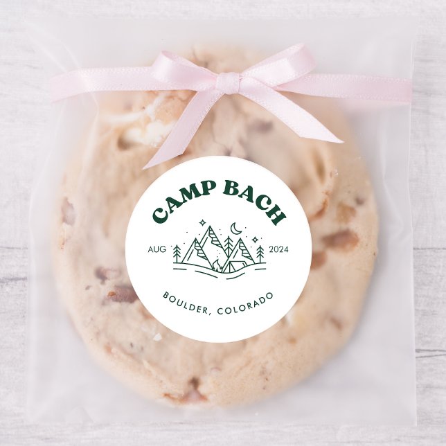 Sticker rond Camp Bachelorette (Créateur téléchargé)