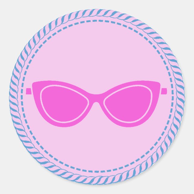 Sticker Rond Camp IGGPP 2025 Troupe Sunset Pride (Devant)