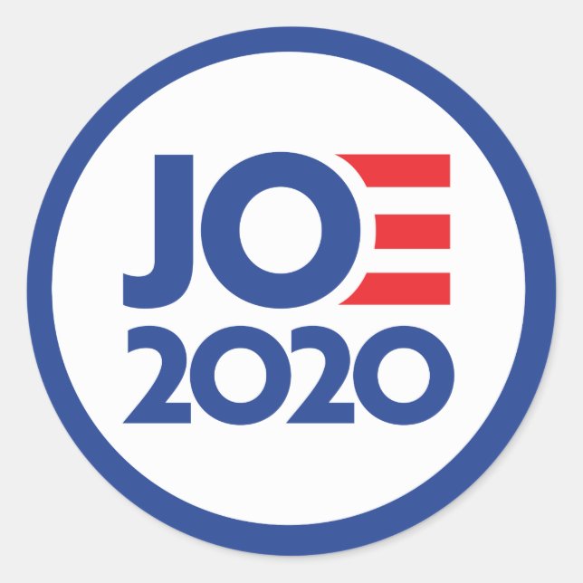 Sticker Rond Campagne pour JOE 2020 (Devant)