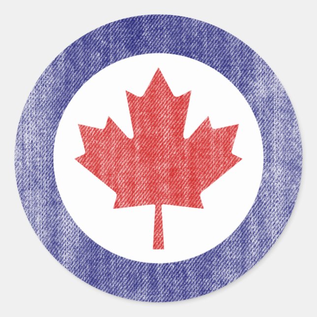 STICKER ROND CANADA (Devant)