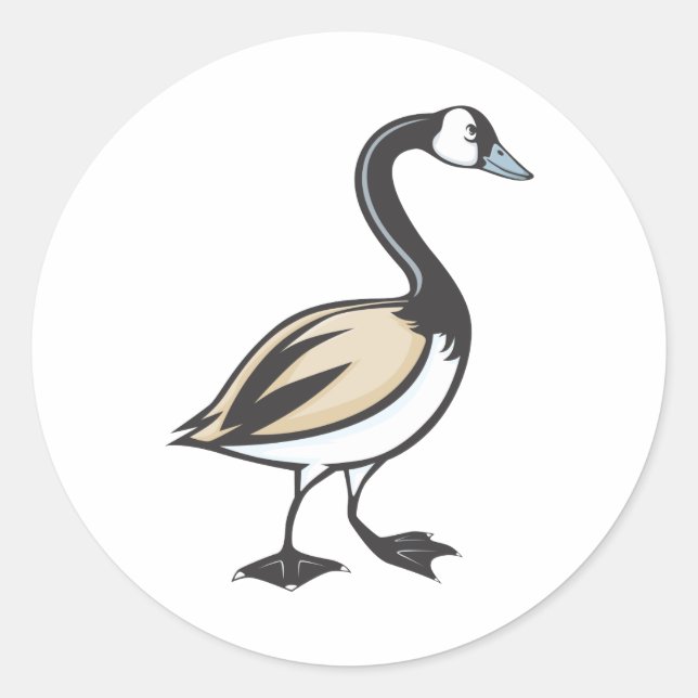 Sticker Rond Canada Goose (Devant)