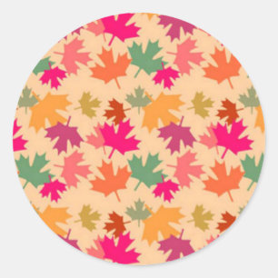 Sticker Rond Canadien