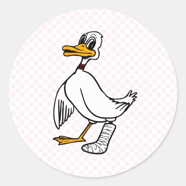Sticker Rond Canard (Devant)