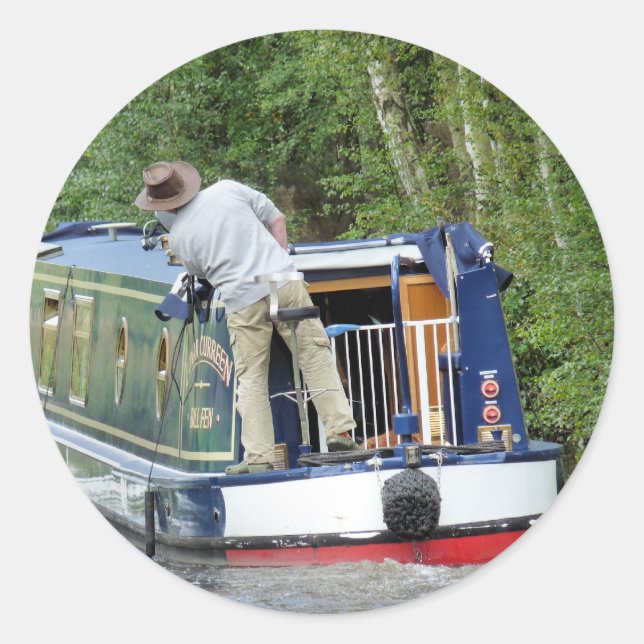 STICKER ROND CANAUX (Devant)