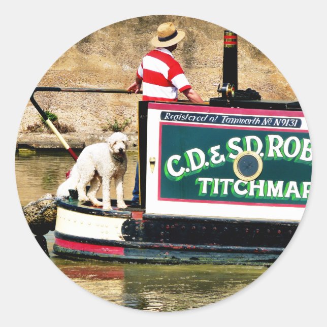 STICKER ROND CANAUX (Devant)