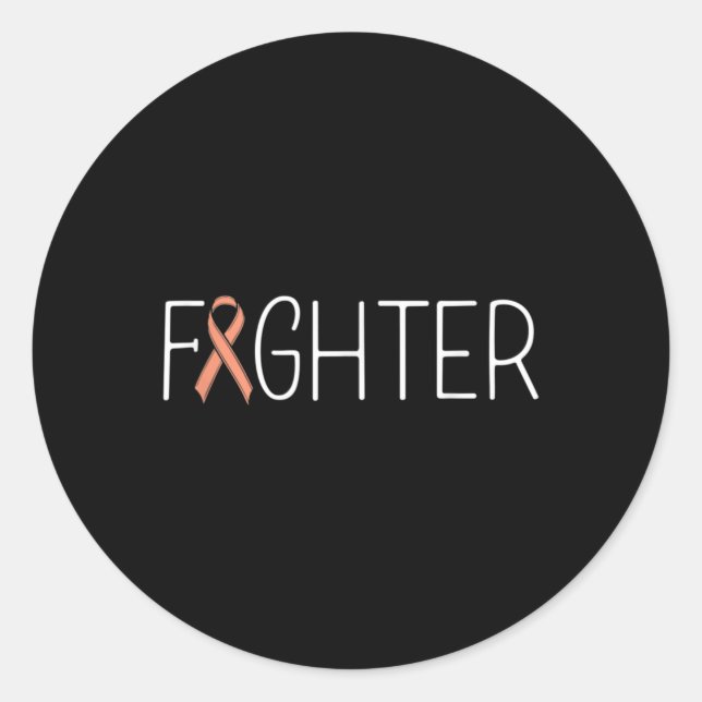 Sticker Rond Cancer (Devant)