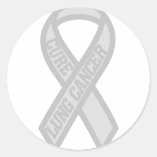 Sticker Rond Cancer du poumon