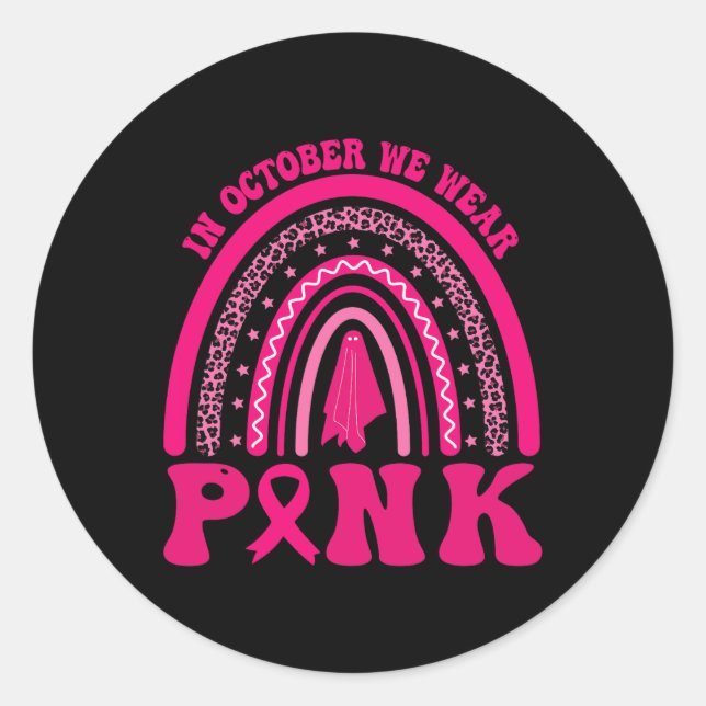 Sticker Rond Cancer Halloween 1 (Devant)