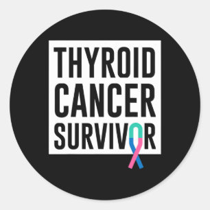 Sticker Rond Cancer Survivant 3