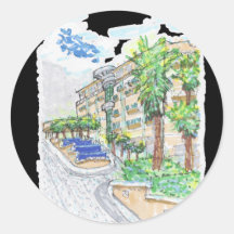 Cancun Sandos Façade colorée