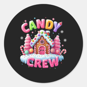 Sticker Rond Candy Land Candy Décorations d'équipage Sweetie Ca