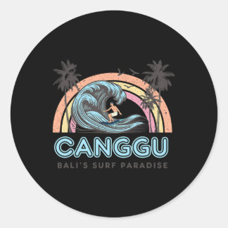 Sticker Rond Canguu - Li's Surf Paradise - Indonesia Surfing Fa