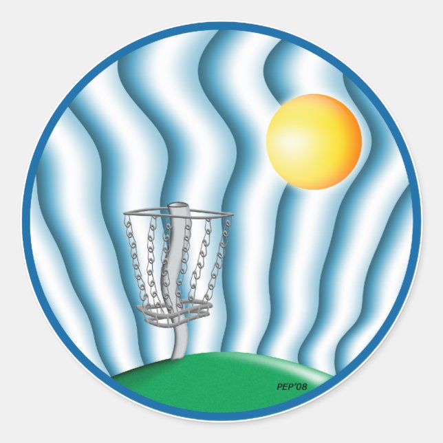 Sticker Rond Canicule (Devant)