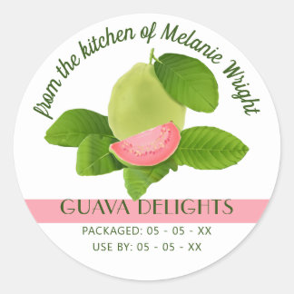 Sticker Rond Canne à fruits de goyave