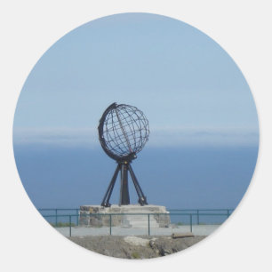 Sticker Rond Cap du Nord