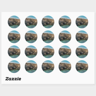 Sticker Rond Cape Greco, Chypre