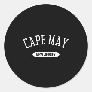 Sticker Rond Cape May Nj Clic Cape May Nouveau Jersey