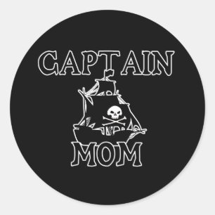 Sticker Rond Capitaine