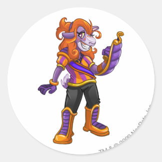 Sticker Rond Capitaine 2 de l'équipe Kreludor
