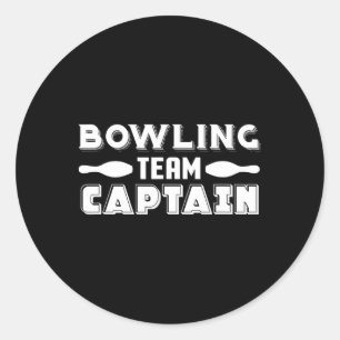 Sticker Rond Capitaine de l'équipe de Bowling