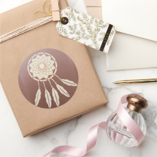 Sticker Rond Capteur de rêve