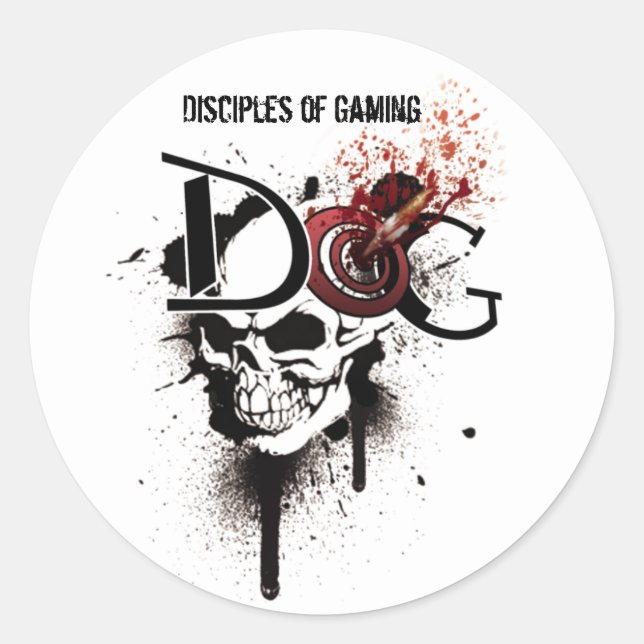 Sticker Rond Capteur DoG (Devant)