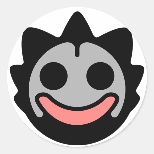 Sticker Rond Capture d'écran de Denka Slappy Baby (Devant)