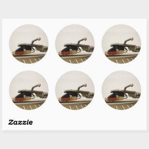 Sticker Rond Capture macro de cartouche -