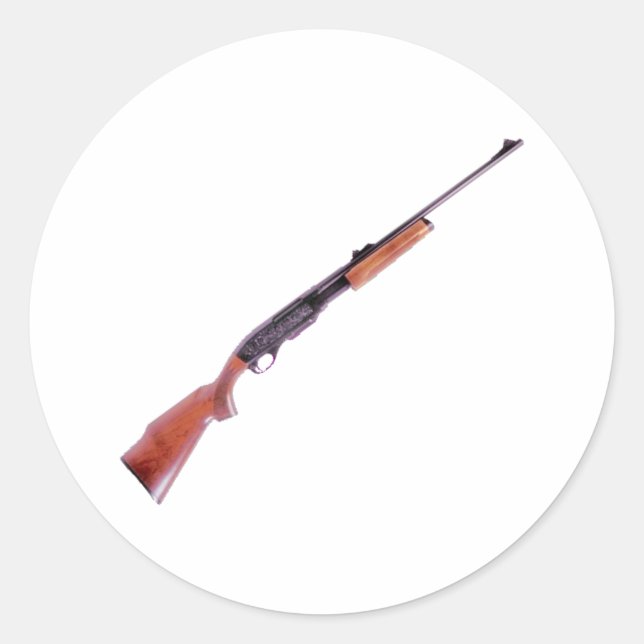 Sticker Rond Carabine (Devant)