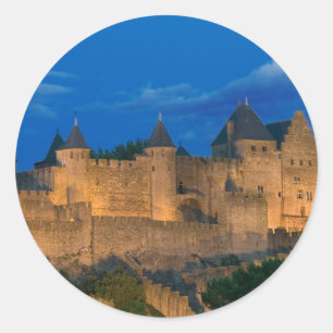 Sticker Rond Carcassone