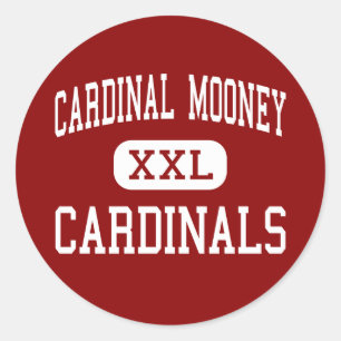 Sticker Rond Cardinal Mooney - Cardinaux - High - Youngstown