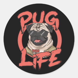 Sticker Rond Carlin