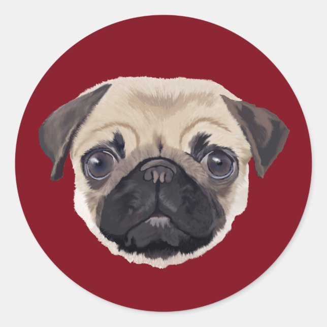 Sticker Rond Carlin (Devant)