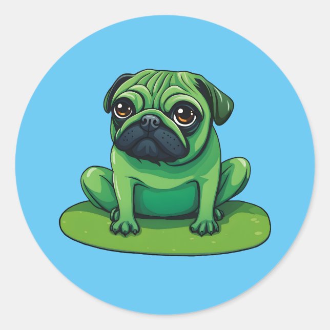 Sticker Rond Carlin Lili (Devant)