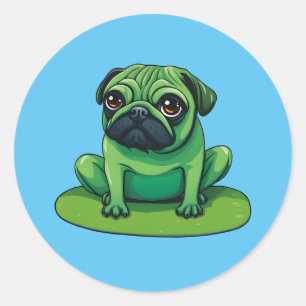 Sticker Rond Carlin Lili