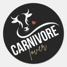 Carnivore Lover noir élégant