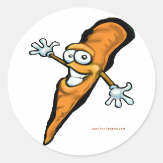 Sticker Rond Carotte