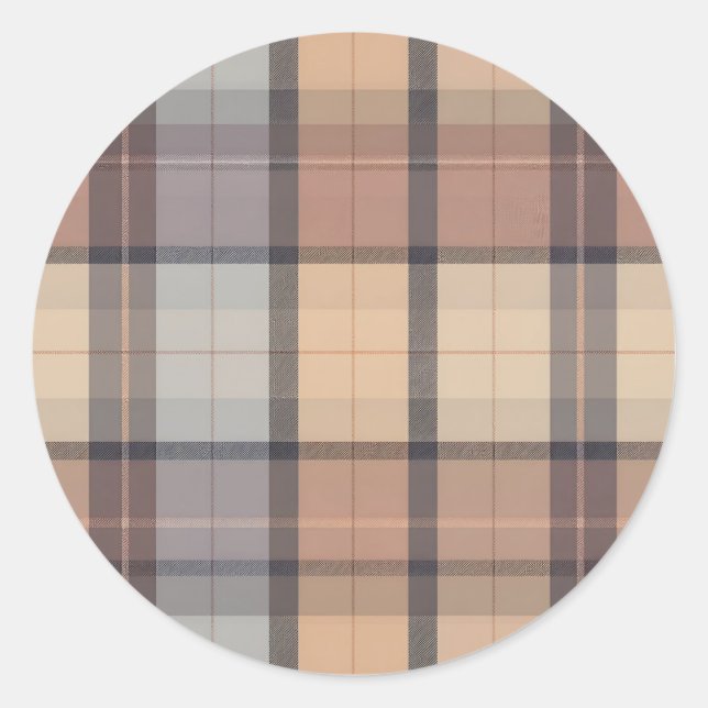 Sticker Rond Carreaux (Devant)