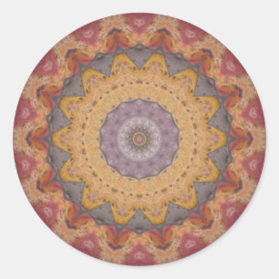 Sticker Rond Carrelage coloré Kaleidoscope 10