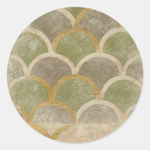 Sticker Rond Carrelage de pierre design par Chariklia Zarris